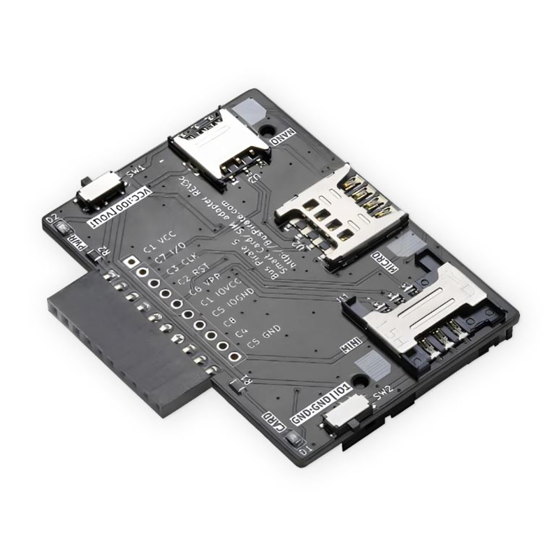 Bus Pirate 5 SIM & Smart IC Adapter