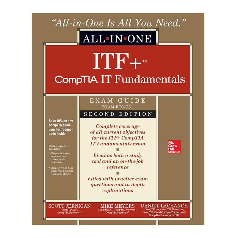 ITF+ CompTIA IT Fundamentals All-in-One Exam Guide, Second Edition (Exam FC0-U61) 2nd Edition by Jernigan (Author)