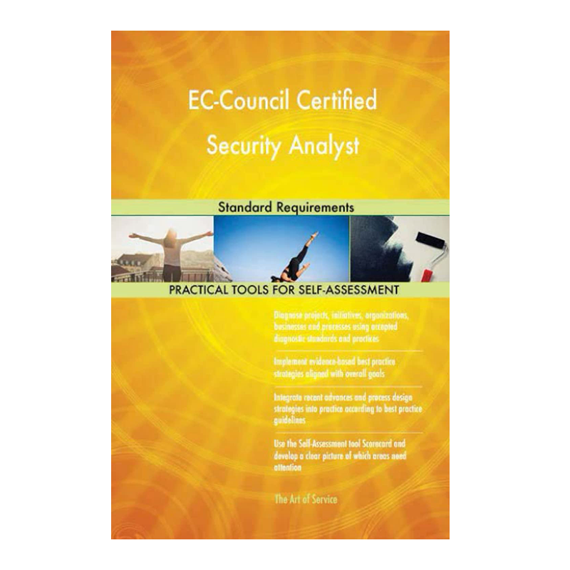 EC-Council Certified Security Analyst Standard Requirements Paperback – May 21, 2022 by Gerardus Blokdyk (Author)