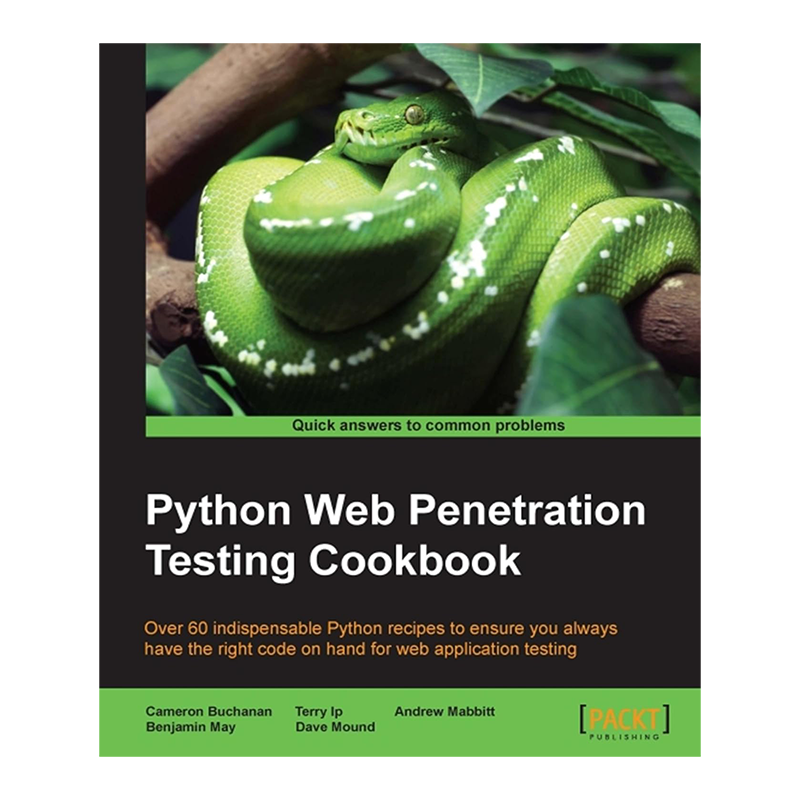 Python Web Penetration Testing Cookbook Kindle Edition by Cameron Buchanan (Author)