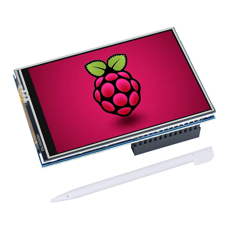 3.5 Inch 480x320 Touch Screen TFT LCD SPI Display Panel for Raspberry Pi B, B+, 2B, 3B, 3B+,4B, 5