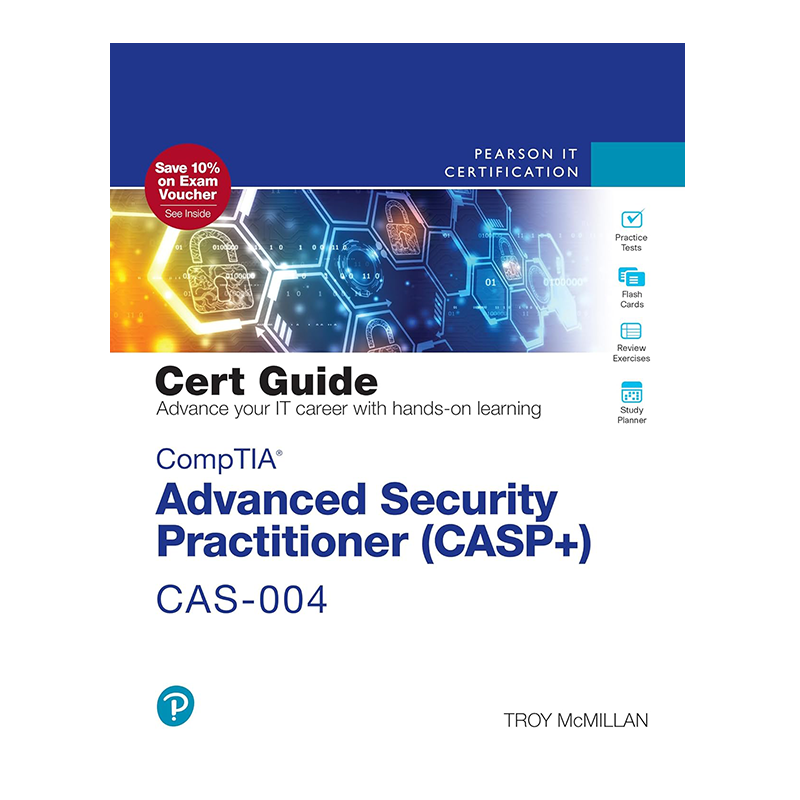 CompTIA Advanced Security Practitioner (CASP+) CAS-004 Cert Guide (Certification Guide) 3rd Edition, Kindle Edition by Troy McMillan (Author)