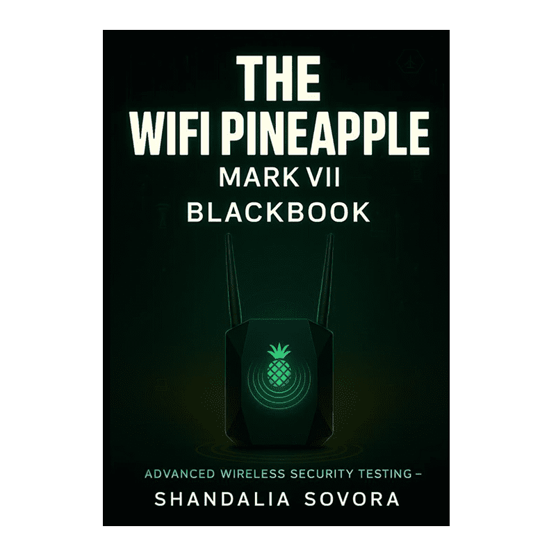 The WiFi Pineapple Mark VII BlackBook: Advanced Wireless Penetration Testing - From PineAP Exploits and Rogue Access Points to Cloud C2 and Enterprise Red Team Operations by Shandalia Sovora (Author)