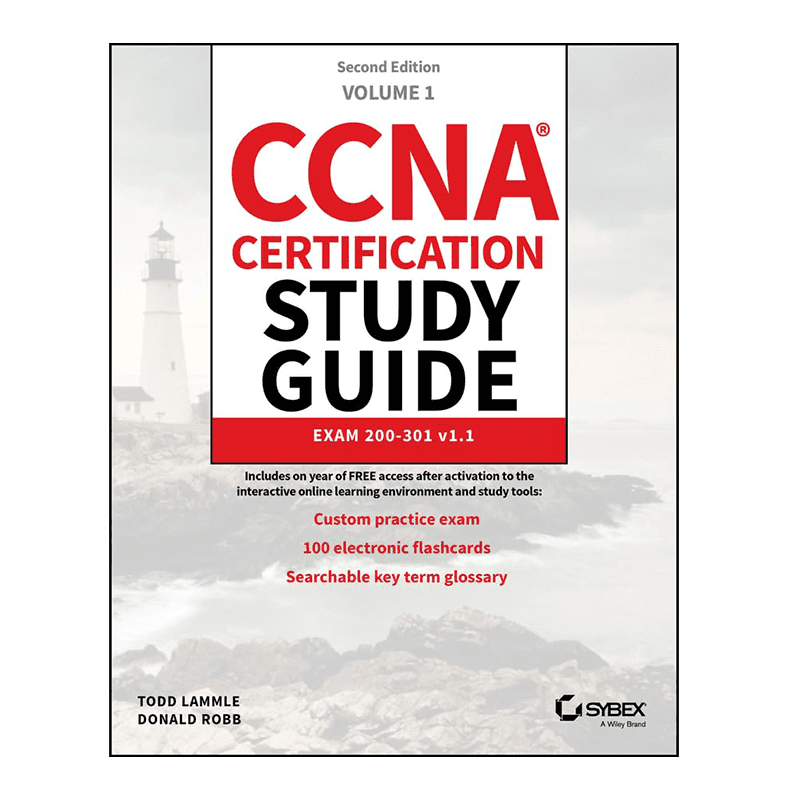 CCNA Certification Study Guide Volume 1: Exam 200-301 v1.1 (Sybex Study Guide) 2nd Edition, Kindle Edition by Todd Lammle (Author), Donald Robb (Author)