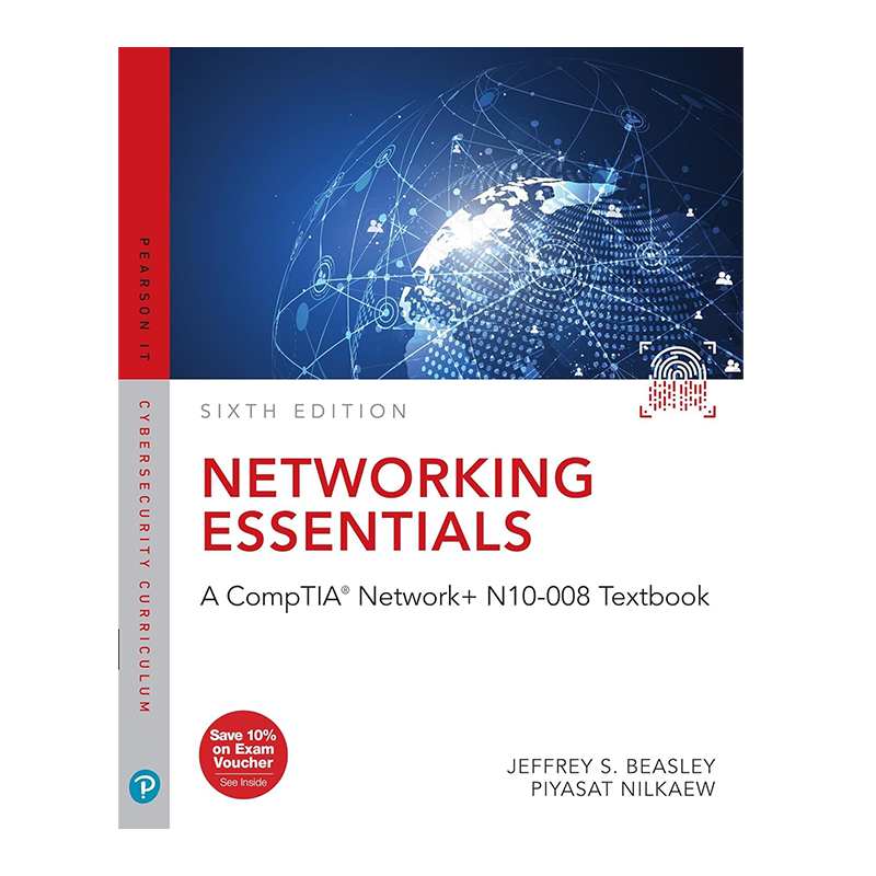 Networking Essentials: A CompTIA Network+ N10-008 Textbook 6th Edition by Jeffrey Beasley (Author), Piyasat Nilkaew (Author)
