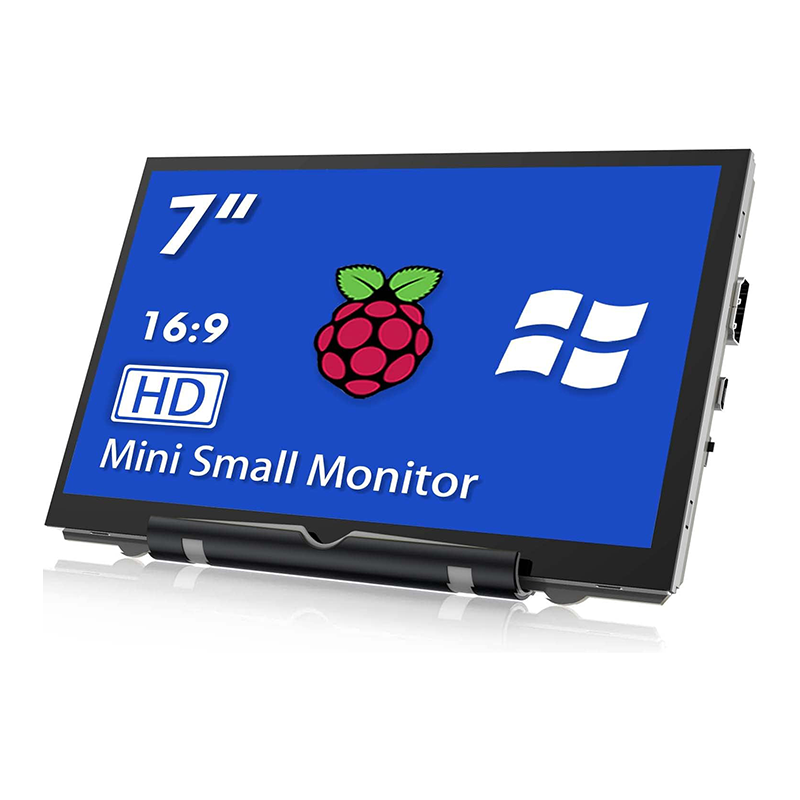 Raspberry Pi Screen 7 Inch HDMI Monitor 800x480 LCD Screen Display Mini Small Monitor for Raspberry Pi 4/3/2/Zero/B/B+ Win11/10/8/7 (Non-Touch), Driver Free