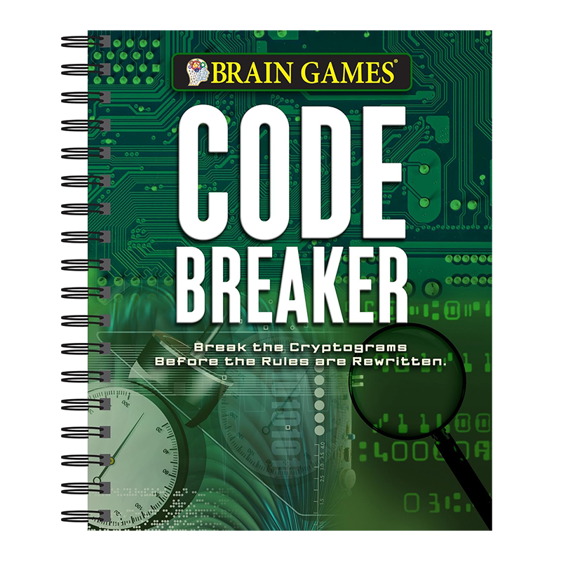 Brain Games - Code Breaker Spiral-bound – February 15, 2017 by Publications International Ltd. (Author), Brain Games (Author)