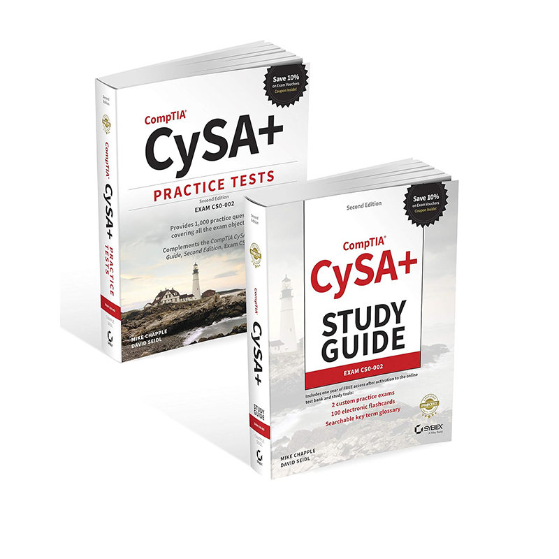 CompTIA CySA+ Certification Kit: Exam CS0-002 1st Edition by Mike Chapple (Author), David Seidl (Author)