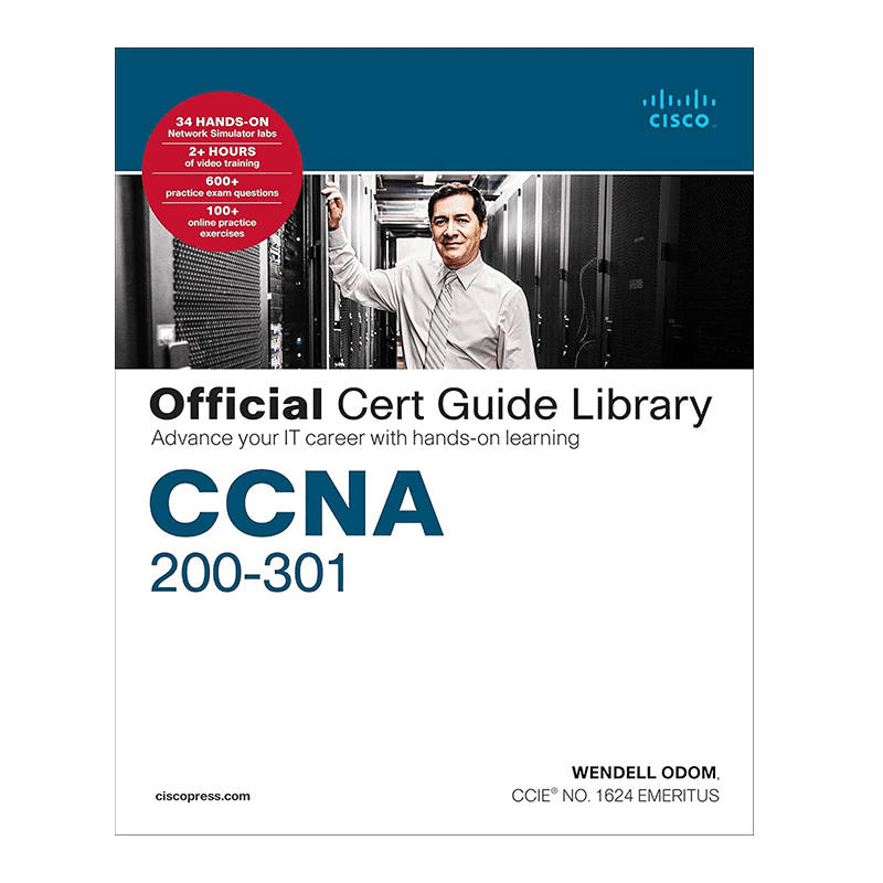 CCNA 200-301 Official Cert Guide Library (Official Cert Guides) 1st Edition, Kindle Edition by Odom Wendell (Author)