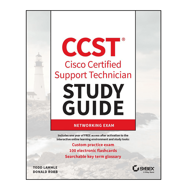 CCST Cisco Certified Support Technician Study Guide: Networking Exam (Sybex Study Guide) 1st Edition, Kindle Edition by Todd Lammle (Author), Donald Robb (Author)