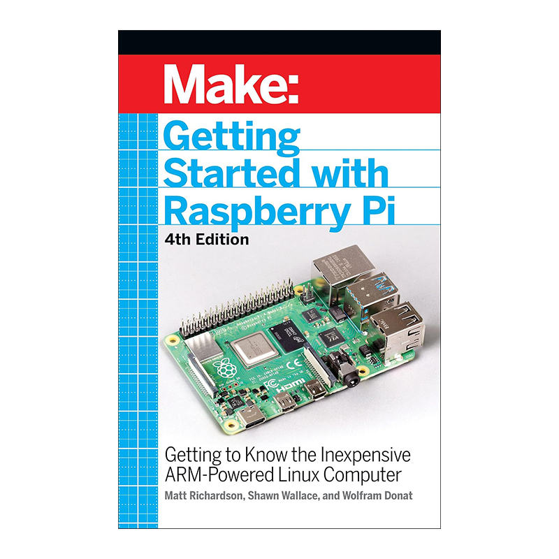 Getting Started With Raspberry Pi: Getting to Know the Inexpensive ARM-Powered Linux Computer Kindle Edition by Shawn Wallace (Author), Matt Richardson (Author), Wolfram Donat (Author)