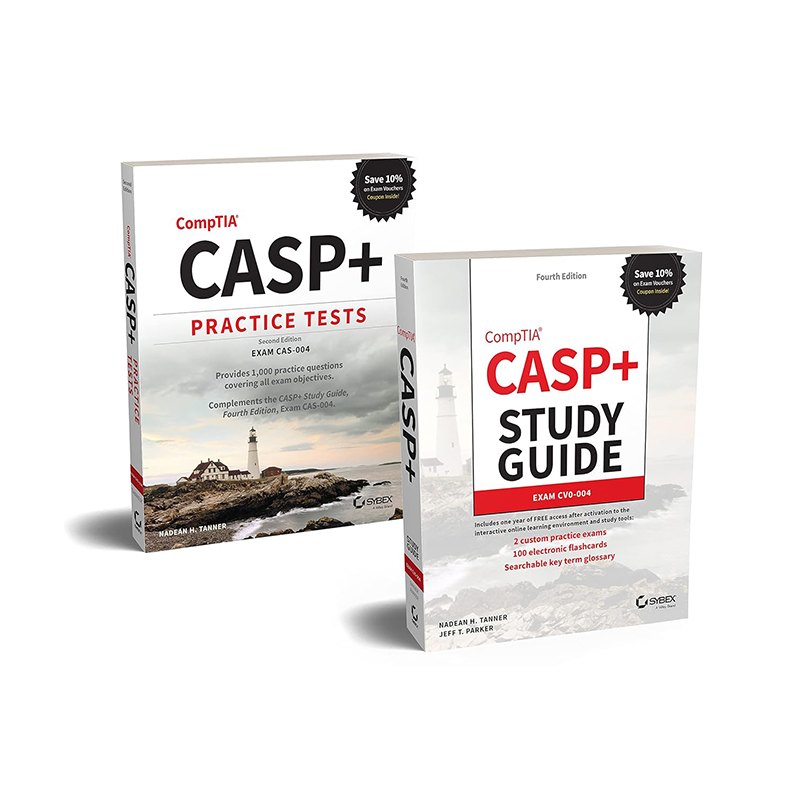 CASP+ CompTIA Advanced Security Practitioner Certification Kit: Exam CAS-004 4th Edition by Jeff T. Parker (Author), Nadean H. Tanner (Author)