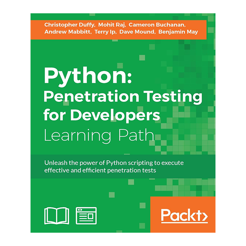 Python: Penetration Testing for Developers 1st Edition, Kindle Edition by Christopher Duffy (Author), Mohit, (Author), Cameron Buchanan (Author), Terry Ip (Author)