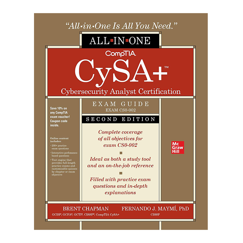 CompTIA CySA+ Cybersecurity Analyst Certification All-in-One Exam Guide, Second Edition (Exam CS0-002) 2nd Edition, Kindle Edition