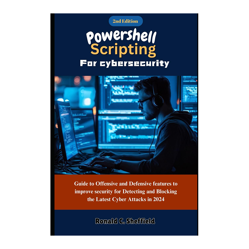 Powershell Scripting for Cybersecurity: Guide to Offensive and Defensive features to improve security for Detecting and Blocking the Latest Cyber Attacks in 2024 by Ronald C. Sheffield (Author)
