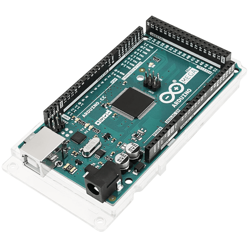 Arduino Mega 2560 REV3 [A000067] - ATmega2560, 16MHz, 54 Digital I/O, 16 Analog Inputs, 256KB Flash, USB, Compatible with Arduino IDE for Advanced Projects