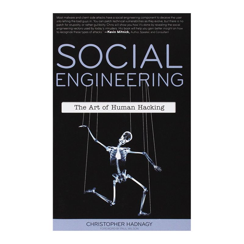 Social Engineering 1st Edition by Christopher Hadnagy (Author)
