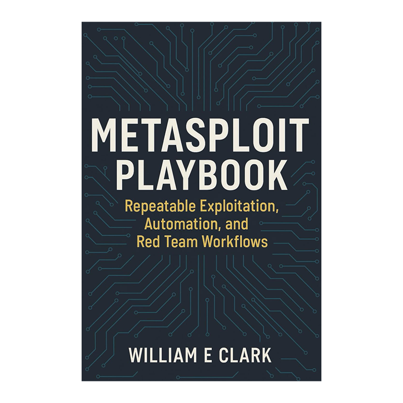 Metasploit Playbook: Repeatable Exploitation, Automation, and Red Team Workflows by William E Clark (Author)