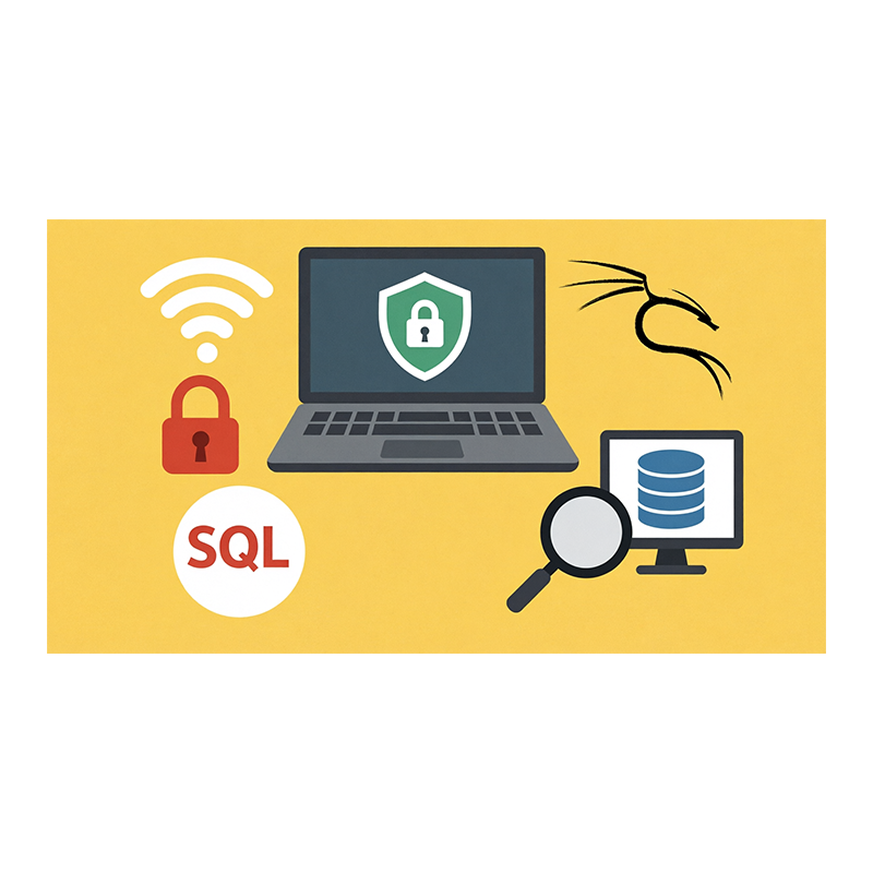 Ethical Hacking + WiFi Hacking + SQL + KALI: Hack and Secure