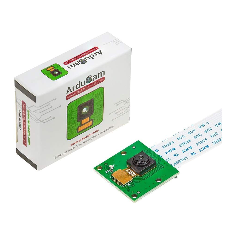 Arducam 5MP Camera for Raspberry Pi, 1080P HD OV5647 Camera Module V1 for Raspberry Pi5/4/3/3B+, and Other A/B Series