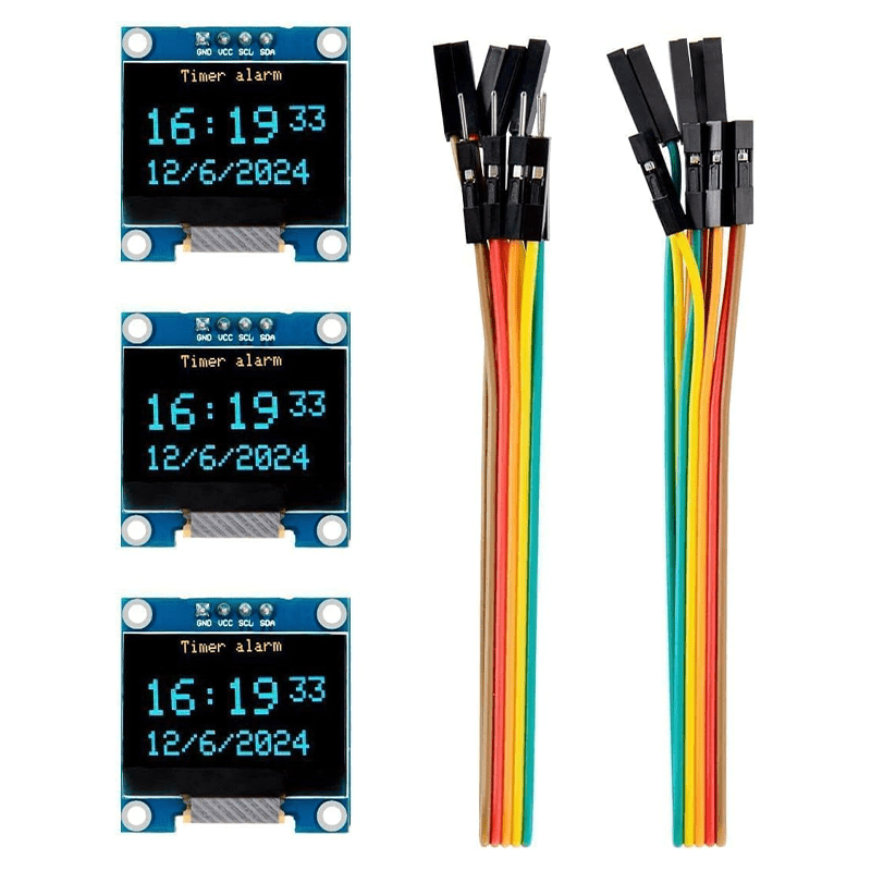 ELEGOO 3PCS 0.96 INCH Display Module (White)