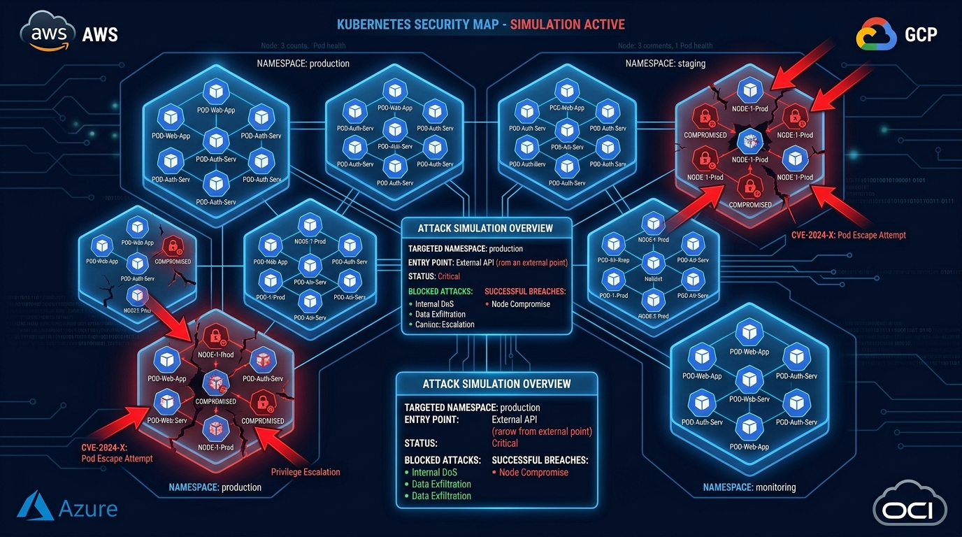 Kubernetes Container Escapes, Namespace Traversal, RBAC Abuse, and Cloud Metadata SSRF