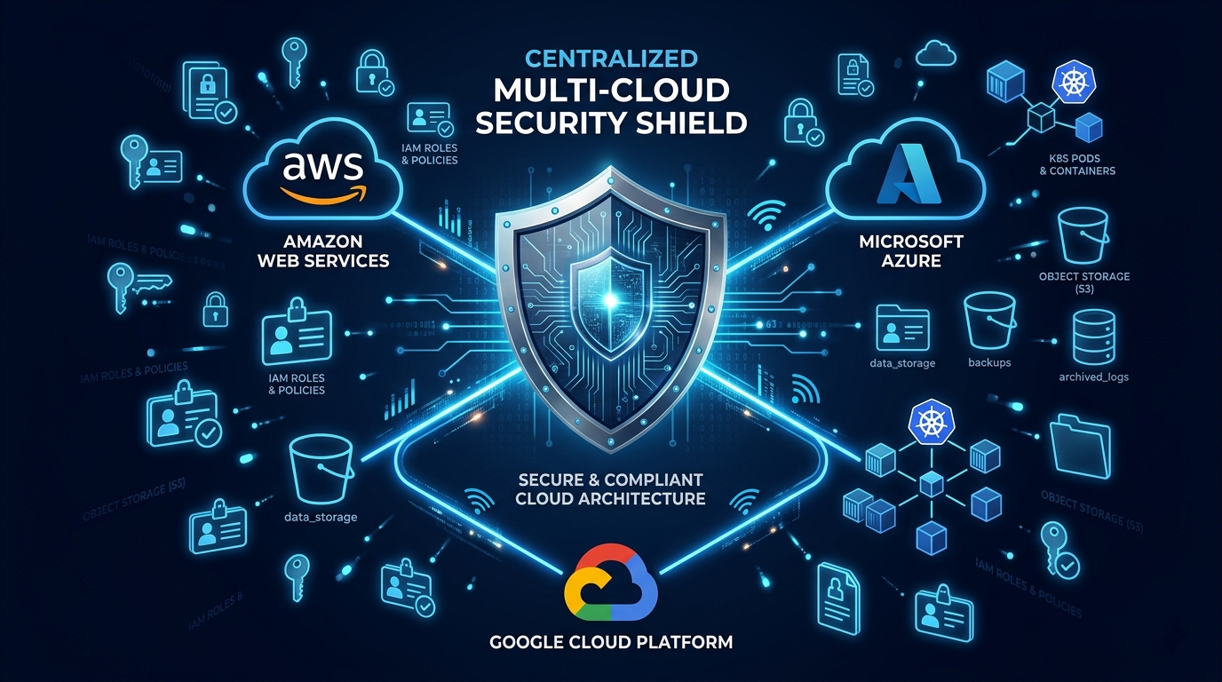 AWS, Azure, and GCP Security — IAM, Shared Responsibility, and Cloud-Native Threat Detection