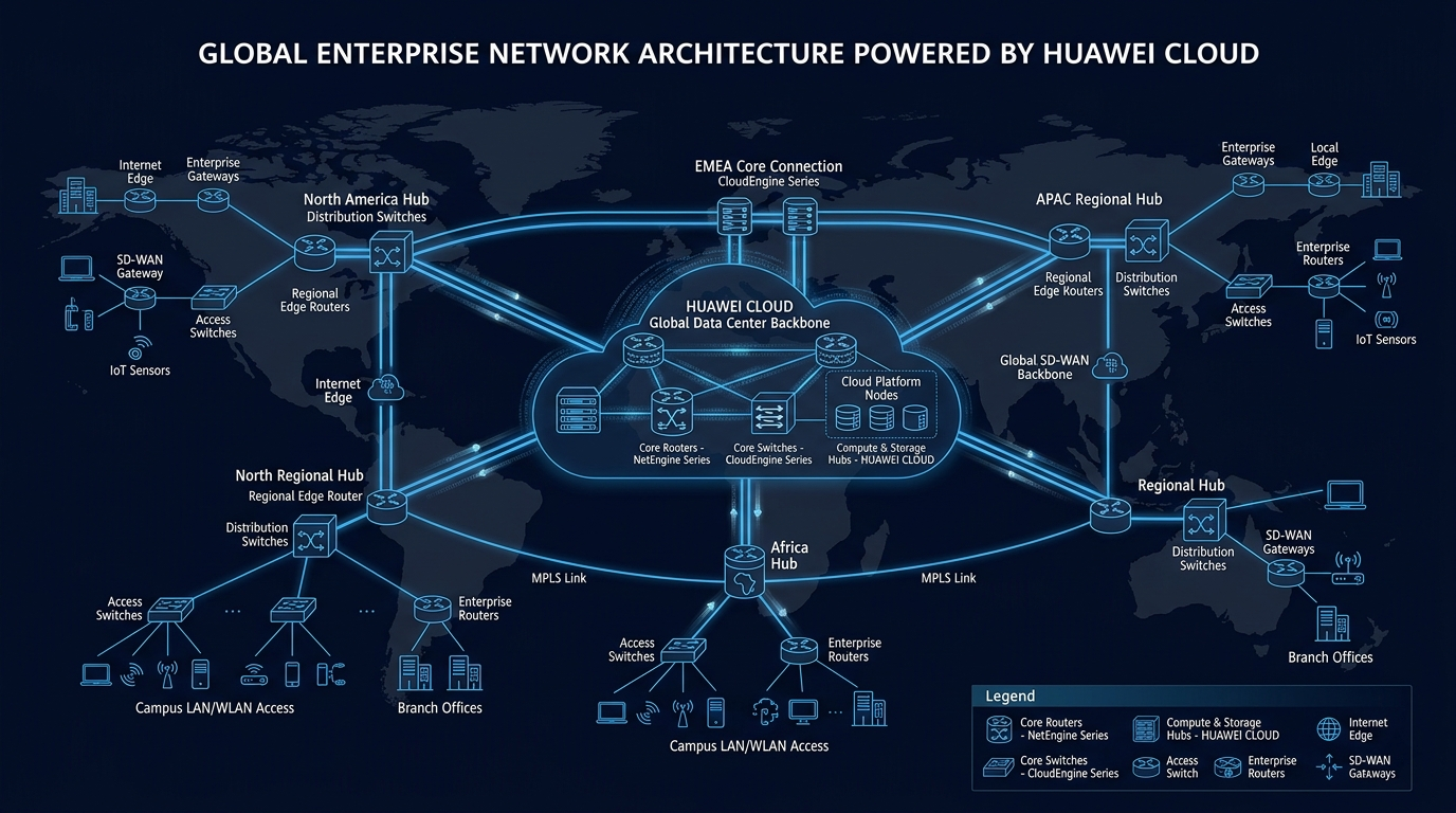 Routers, Switches, and Security Systems Powering Telecom Networks Across Asia, Middle East, and Africa