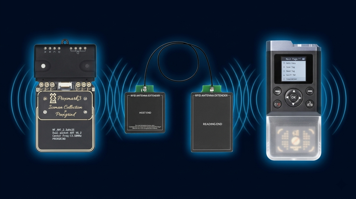 Proxmark 3 RDV4, iCopy-X, and HF/LF Antennas — Professional Tools for Physical Access Assessment