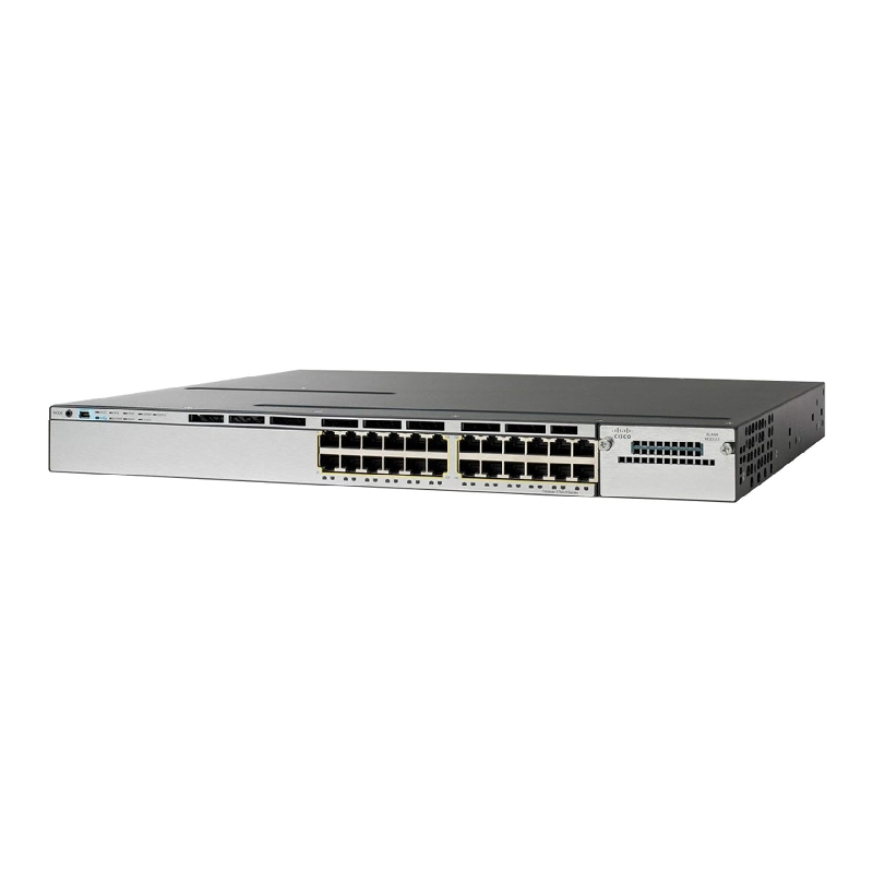 Cisco WS-C3750X-24T-S Catalyst 3750X 24 Port Switch (Renewed)