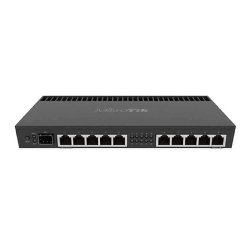 MikroTik RouterBOARD 4011iGS+RM 10x1000-T, 1xSFP+, RouterOS, RB4011IGS+RM (10x1000-T, 1xSFP+, RouterOS L5, Desktop Case w. Rackmount Kit)