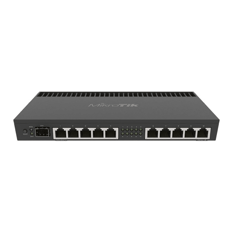 Mikrotik RB4011IGS+RM Wired Router Ethernet LAN Black